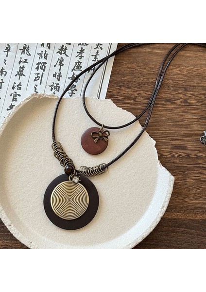 Yeni Kolye Kadın Niş Aksesuarları Baharatlı Kız Tatlı Serin Köprücük Kemiği Zinciri Kazak Kazak Zinciri Yüz Üst Düzey Süslemeler Duygusu ile (Yurt Dışından)