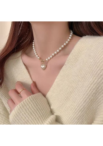 Yeni Perçin Metal Deri Yaka Crockpunk Aşk Kız Kültür Niş Kolye (Yurt Dışından)