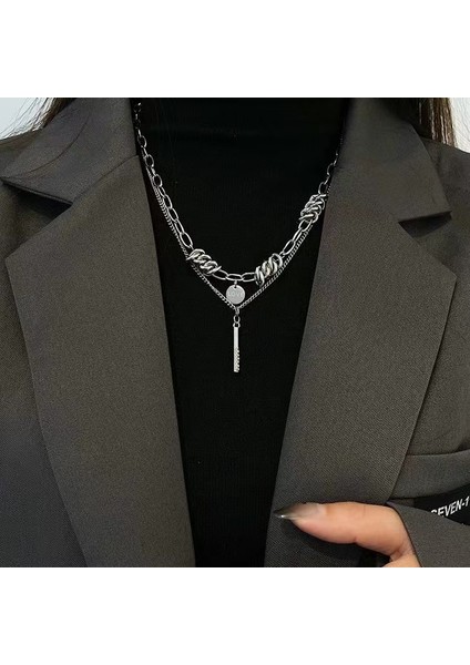 Yeni Çin Zen Uzun Bronz Tüy Kolye Vintage Bohem Etnik Tarzı Çift Jumper Giyim Uzun Aksesuarlar (Yurt Dışından)