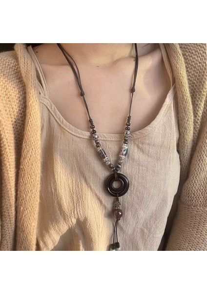 Yeni Ekleme Japonya ve Güney Kore Kolye Tasarım Duygusu Gelişmiş Hafif Lüks Niş Köprücük Kemiği Zinciri, Kadın Kolye (Yurt Dışından)