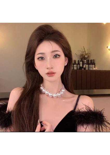 Yeni Kolye Niş Tasarım Birinci Sınıf Mizaç Duygusu Basit Köprücük Kemiği Zinciri Çok Yönlü Basit Hafif Lüks Kolye (Yurt Dışından)