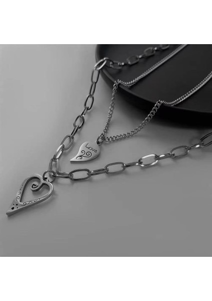 Yeni Kolye Kadın Niş Aksesuarları Baharatlı Kız Tatlı Serin Köprücük Kemiği Zinciri Kazak Kazak Zinciri Yüz Üst Düzey Süslemeler Duygusu ile (Yurt Dışından)