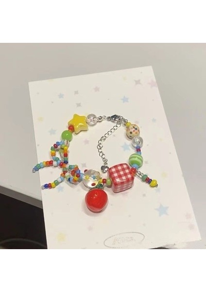 Yeni Vibe Sense Iyi Şanslar Istifleme Kolye Kısa Kolye Sevimli Köprücük Kemiği Zinciri (Yurt Dışından)