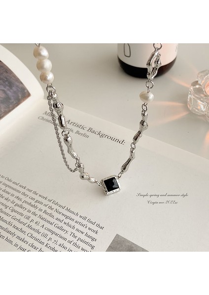 Yeni Retro Bohem Kolye Hong Kong Tadı Seramik Kolye Kolye Kadın Yeni Etnik Kolye Uzun Bölüm (Yurt Dışından)