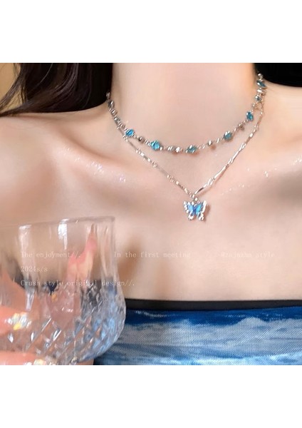 Yeni Retro Bohem Kolye Hong Kong Tadı Seramik Kolye Kolye Kadın Yeni Etnik Kolye Uzun Bölüm (Yurt Dışından)