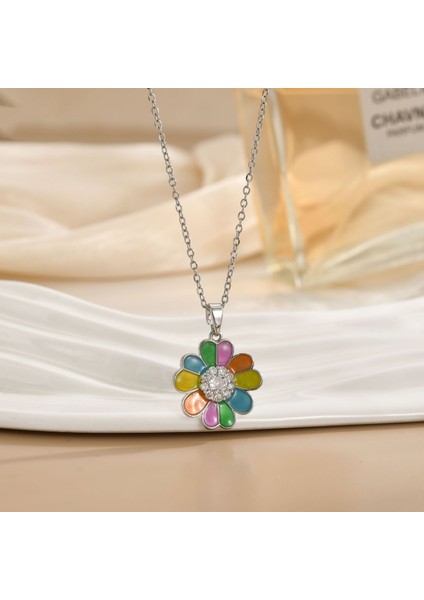 Yeni Avrupa ve Amerika Birleşik Devletleri Noel Serisi Kolye Kadın Basit Yeni Iş Tatil Elemanları Mikro-Kabuklu Yağ Damlası Kolye (Yurt Dışından)