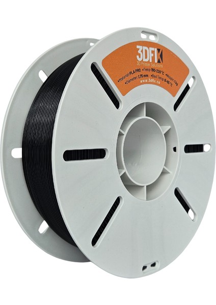 PLA PRO Filament Siyah 1KG 1,75mm