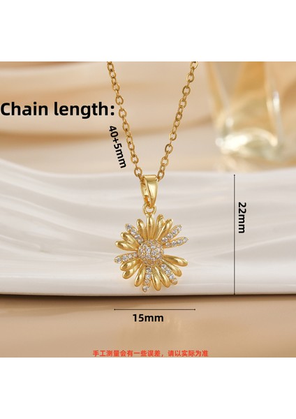 Yeni Basit Kakma Zirkonya Yay Kolye Kadın Basit Yüksek Sınıf Mücevher Duygusu Titanyum Çelik Renk Kaybetmez (Yurt Dışından)