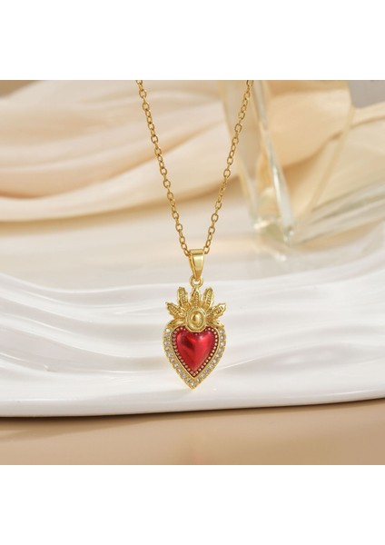 Yeni Kıdemli Işık Duygusu Lüks Titanyum Çelik Kolye Kadın Niş Tasarım Baharatlı Kız Inci Köprücük Kemiği Zinciri Moda Yüz Aksesuarları ile (Yurt Dışından)