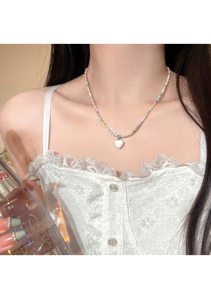 Yeni Ekleme Japonya ve Güney Kore Kolye Tasarım Duygusu Gelişmiş Hafif Lüks Niş Köprücük Kemiği Zinciri, Kadın Kolye (Yurt Dışından)