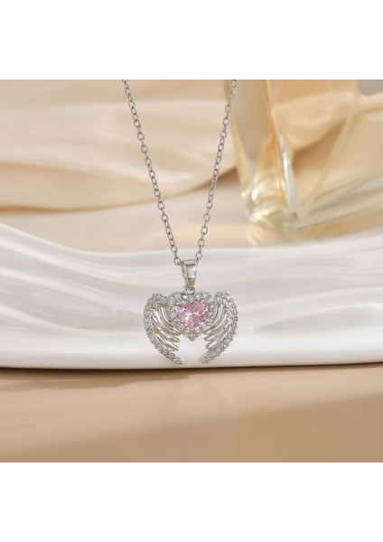 Yeni Avrupa ve Amerika Birleşik Devletleri Moda Lüks Niş Mücevher Deniz Dünyası Kolye Bakır Kaplama 18K Kolye Titanyum Çelik Köprücük Kemiği Zinciri (Yurt Dışından)