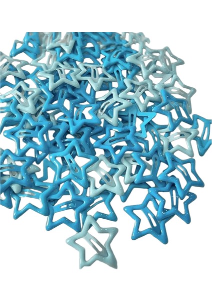 18 Adet Blue Serisi Pentagonal Yıldız Örgülü Saç Klipli Dopamin Küçük Klipli Maşalı Kadın Saç Aksesuarları Alın Bangscolor: 18PCS-MAVI Serisi (Yurt Dışından)