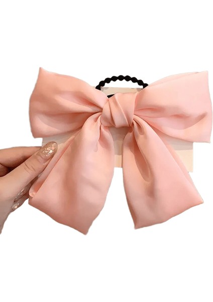 1pc Yeni Moda Büyük Yay Elastik Saç Bantları At Kuyruğu Eşarp Saç Bağları Kadın Scrunchies Saç Aksesuarları: 15 (Yurt Dışından)
