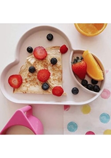 Bambu Yemek Seti Sevimli Tasarım 12 Ay Üstü Bebekler İçin BPA İçermeyen 3 Parça