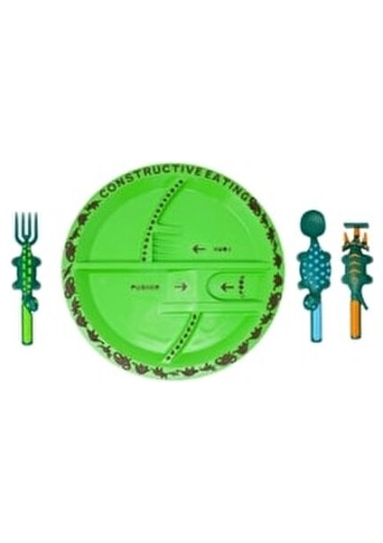 Dino Tabak ve Gereç Seti Çocuklar İçin Eğlenceli Tasarım BPA İçermez fırsatları