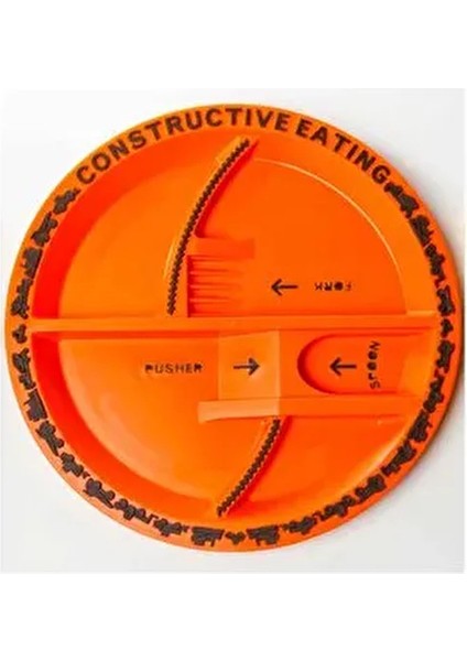 İnşaat Tabağı Çocuklar İçin Eğlenceli Tasarım BPA İçermez Kolay Temizlenebilir fiyatları