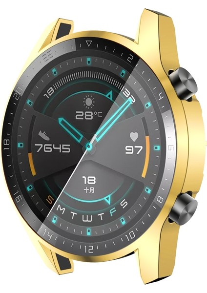 46 mm Tpu Her Şey Dahil Saat Kılıfı Altın (Yurt Dışından) fiyatları