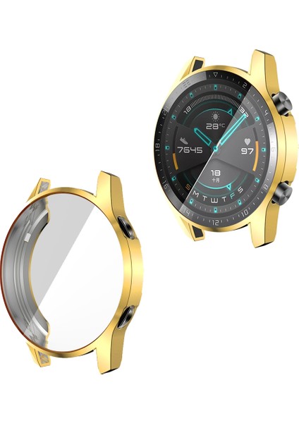 46 mm Tpu Her Şey Dahil Saat Kılıfı Altın (Yurt Dışından) fırsatları