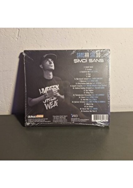 Sansar Salvo Şimdi Sans CD 2023 Yılına Ait 20 Parça Hip-Hop Albümü DOKUZ SEKİZ MÜZİK modelleri