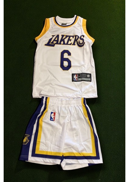 Lakers LeBron James NBA Çocuk Basketbol Forma