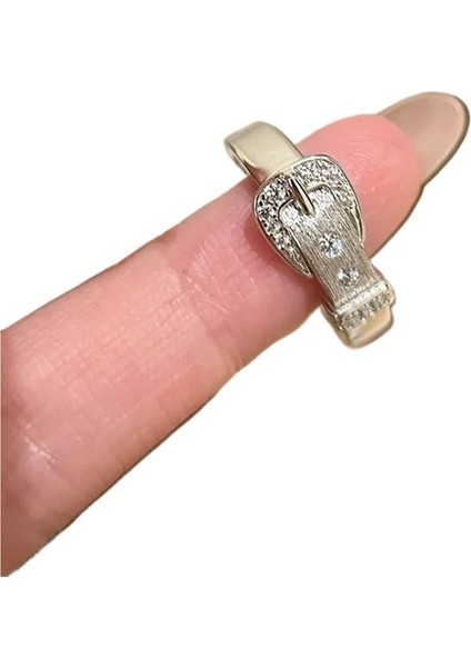 Fırçalanmış Küçük Kemer Yüzük Kemer Halkası (Yurt Dışından)