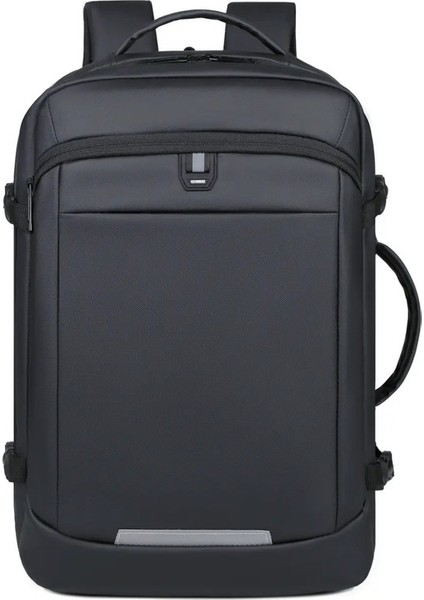 Sınır Ötesi Işletme Taşınabilir Sırt Çantaları. USB Şarj Fonksiyonu ile Donatılmıştır, Çanta Olarak Da Kullanılabilir ve Mukolor: Siyah (Yurt Dışından)