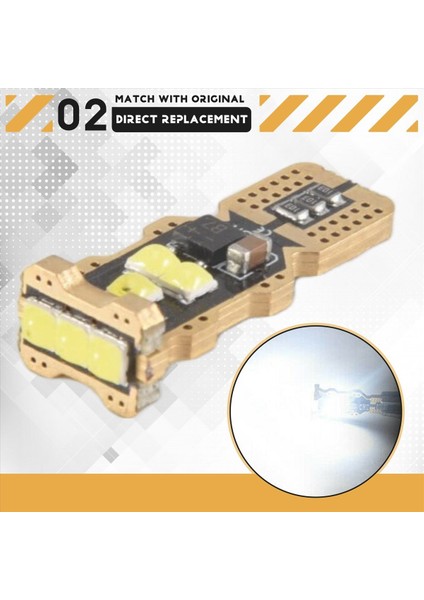 2x 921 912 W16W 904 906 916 T15 LED Geri Vites Ampulü (Yurt Dışından) indirimleri