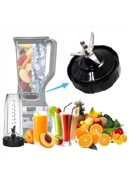 Ninja Blender Parçaları Için 7 Kanatçıklı Çıkarıcı Bıçaklar ve Yıkayıcı Kauçuk (Yurt Dışından) modelleri