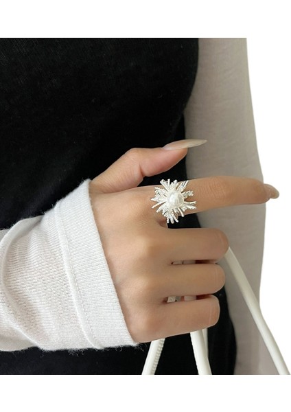 Kadınlar Için Gümüş Yüzük, Ayarlanabilir Ağızlı, Işaret Parmağı Yüzüğü. (Yurt Dışından) modelleri