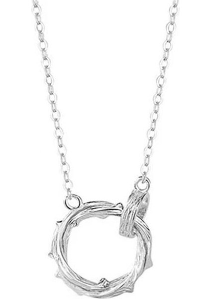 Kalp Şeklinde Çift Kolye, Koruyucu Kalp Kolye Ucu, Köprücük Kemiği Zinciri, Doğum Günü Hediyesi. (Yurt Dışından)