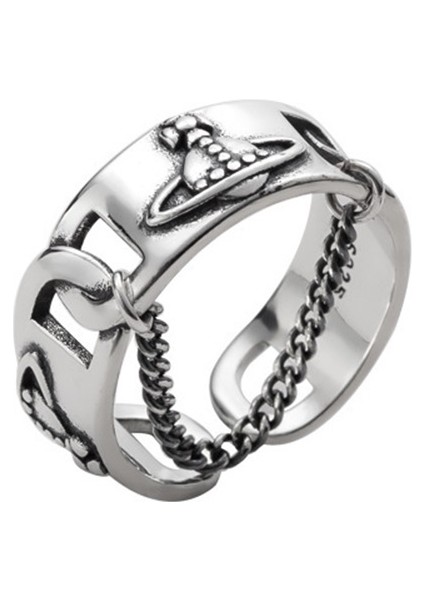 Kadınlar Için Vintage Yüzük, Erkekler Için Ayarlanabilir Yüzük (Yurt Dışından)