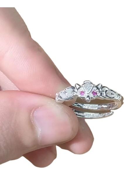 Kalp Şeklinde Kadın Yüzükleri, Ayarlanabilir Yüzükler (Yurt Dışından)