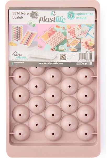 Küre Buz Kalıbı - Asorti