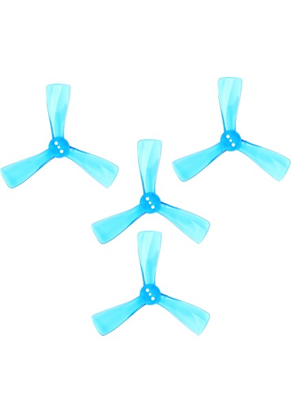 Nazgul Cine 2525 2,5 Inç 3 Kanatlı Pervane Cw Ccw - Mavi (Yurt Dışından)