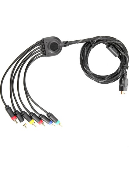 Ps2/ps3 Bileşen Kablosu 1,8 M Yüksek Çözünürlüklü Oyun Kablosu Için Uygundur (Yurt Dışından) fiyatları