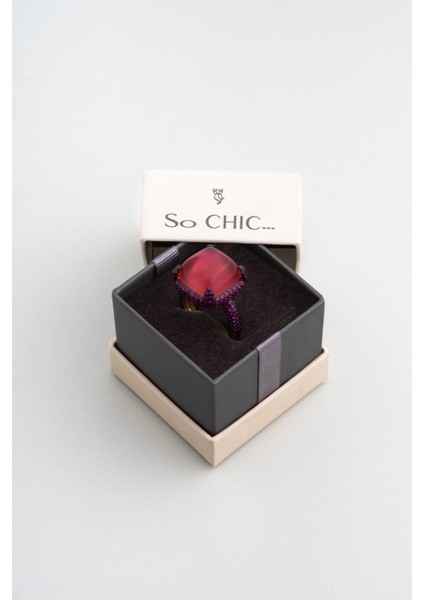 Sihirli Ayna 18 Ayar Sarı Altın Kaplama Gümüş Tasarım Yüzük indirimleri