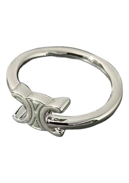 Kadınlar Için Arc De Triomphe Düzensiz Yüzük, Altın ve Gümüş Yüzük, Işaret Parmağı Yüzüğü (Yurt Dışından)