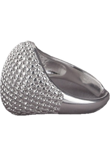 Içi Boş Yuvarlak Top Yüzük, Tatlı ve Serin Örgü Işaret Parmağı Yüzüğü, Sade Açık Bant. (Yurt Dışından)