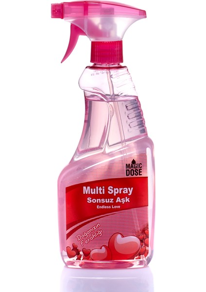 2 Adet Magic Dose Multi Sprey Sonsuz Aşk 500 ml fiyatları