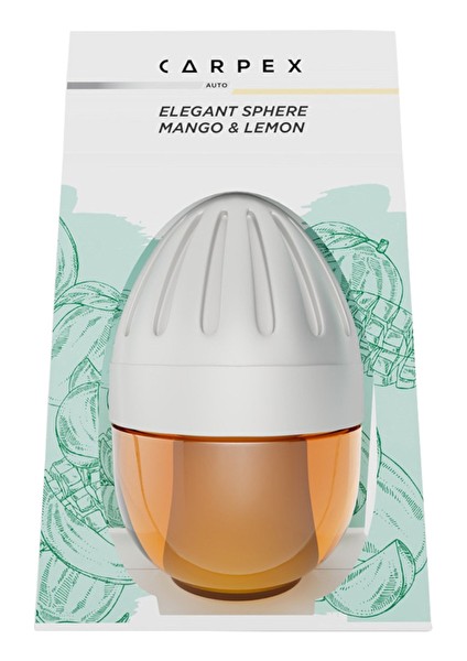 2 Adet Carpex Oto Kokusu Kavanoz 100 ml Mango/limon