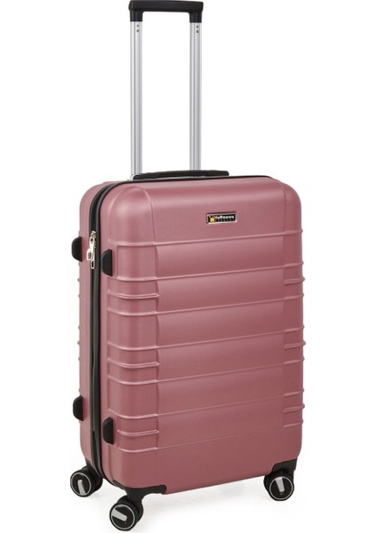 Travel Star Orta Boy Abs Valiz - Gülkurusu - 66X45X26 cm fiyatları