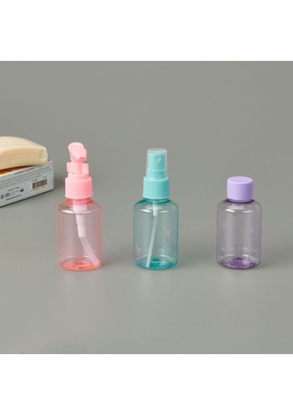 Seyahat Tipi Kozmetik Dolum Seti - Renkli - 14X14 cm fiyatları