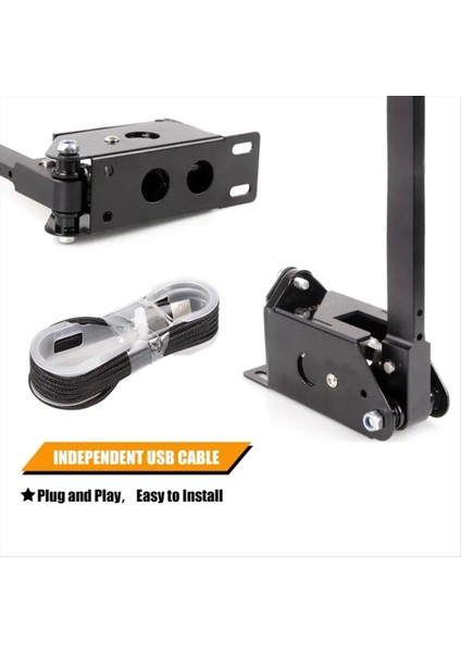 Evrensel Uyumlu Araba Yarışı G25 T500 USB Sürücüsüz Bilgisayar Oyunu El Freni (Yurt Dışından) indirimleri