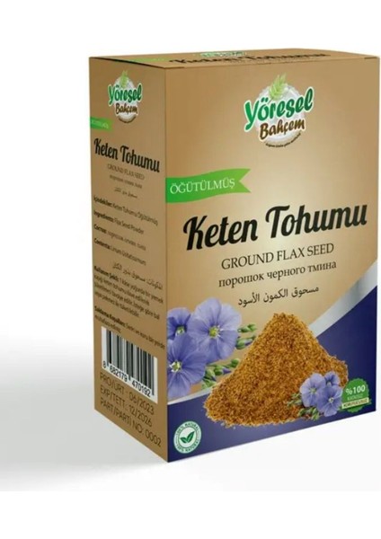 Öğütülmüş Keten Tohumu 150GR