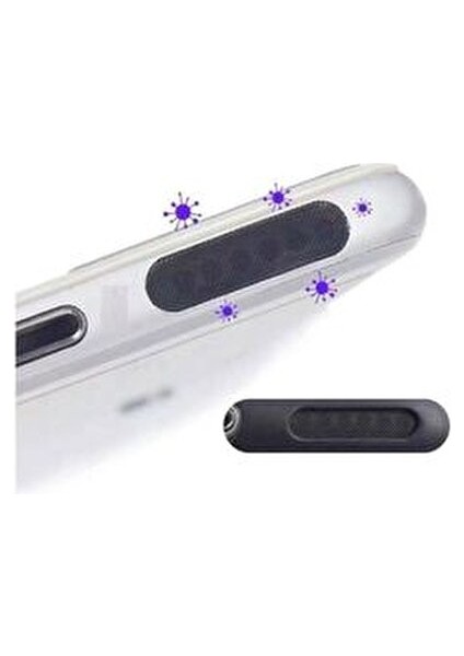 Cep Telefonu Hoparlör Koruma Sticker Bant Toz Önleyici 2 Adet Siyah Renk indirimleri