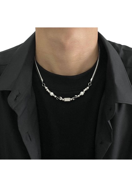 Düzensiz Köprücük Kemiği Zinciri, Erkekler Için Yılan Kemiği Kolye, Çiftler Için Solmayan Gerdanlık (Yurt Dışından) fiyatları