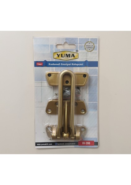 Yuma Kademeli Emniyet Kelepçesi Sarı fiyatları