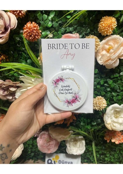 Uv Baskı Hediyelik Ayna Söz, Nişan, Nikah, Düğün, Kına 10 Adet fiyatları