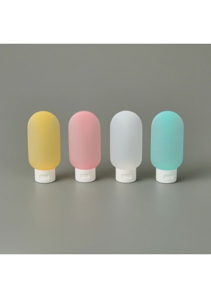 4'lü Krem Tüpü Seti - Renkli - 17X14 cm