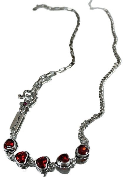 Çiftlere Hediye Olarak Alınabilecek, Beş Köşeli Yıldız Köprücük Kemiği Zincir Kolye Ucuna Sahip, Haç Şeklinde Zirkonyum Kolye. (Yurt Dışından)